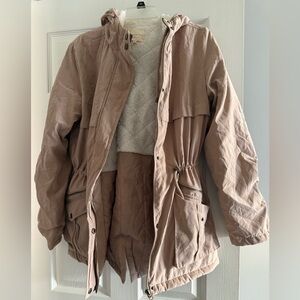 Copper Key Cream Fleece Jacket